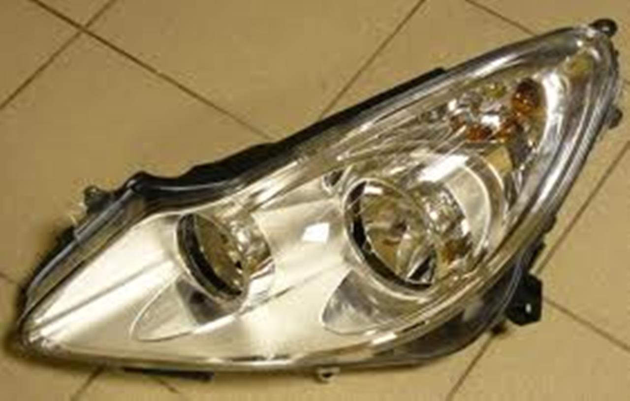 Фара левая под корректор хром OPEL CORSA -D- 2006-
