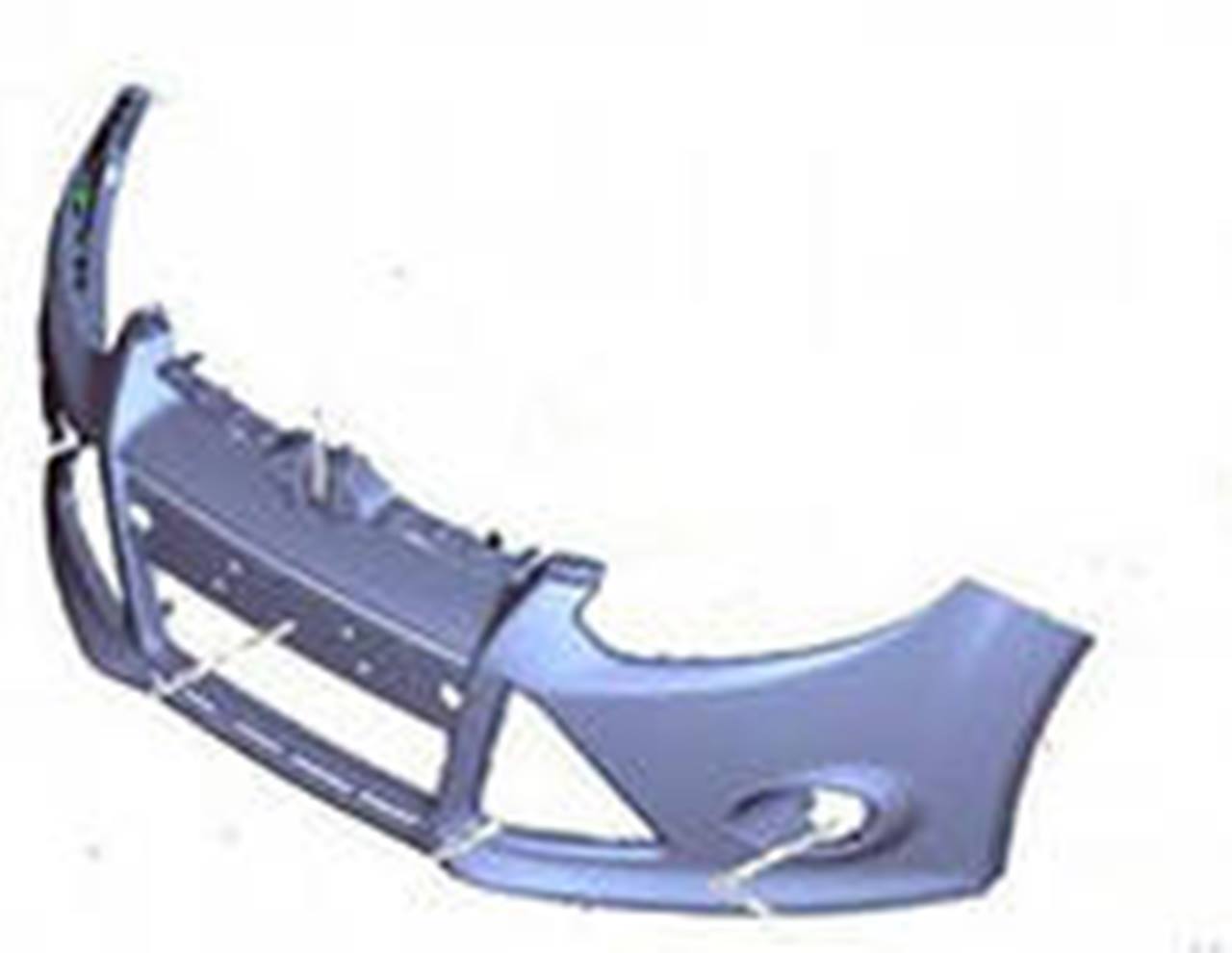 Бампер передний FORD FOCUS III 2011-