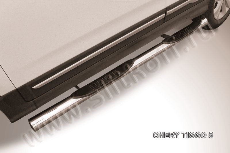 Пороги d76 с проступями Chery Tiggo 5