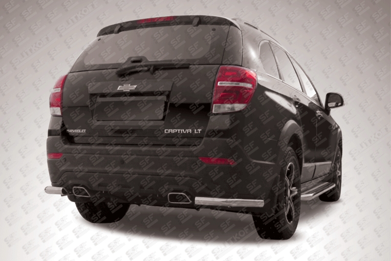 Уголки d57 Chevrolet Captiva 2013 Уголки d57 Chevrolet Captiva 2013