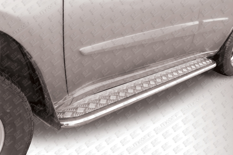 Пороги d42 c листом Chery Tiggo FL, Vortex Tingo FL