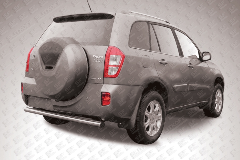 Защита заднего бампера d76 Chery Tiggo FL, Vortex Tingo FL