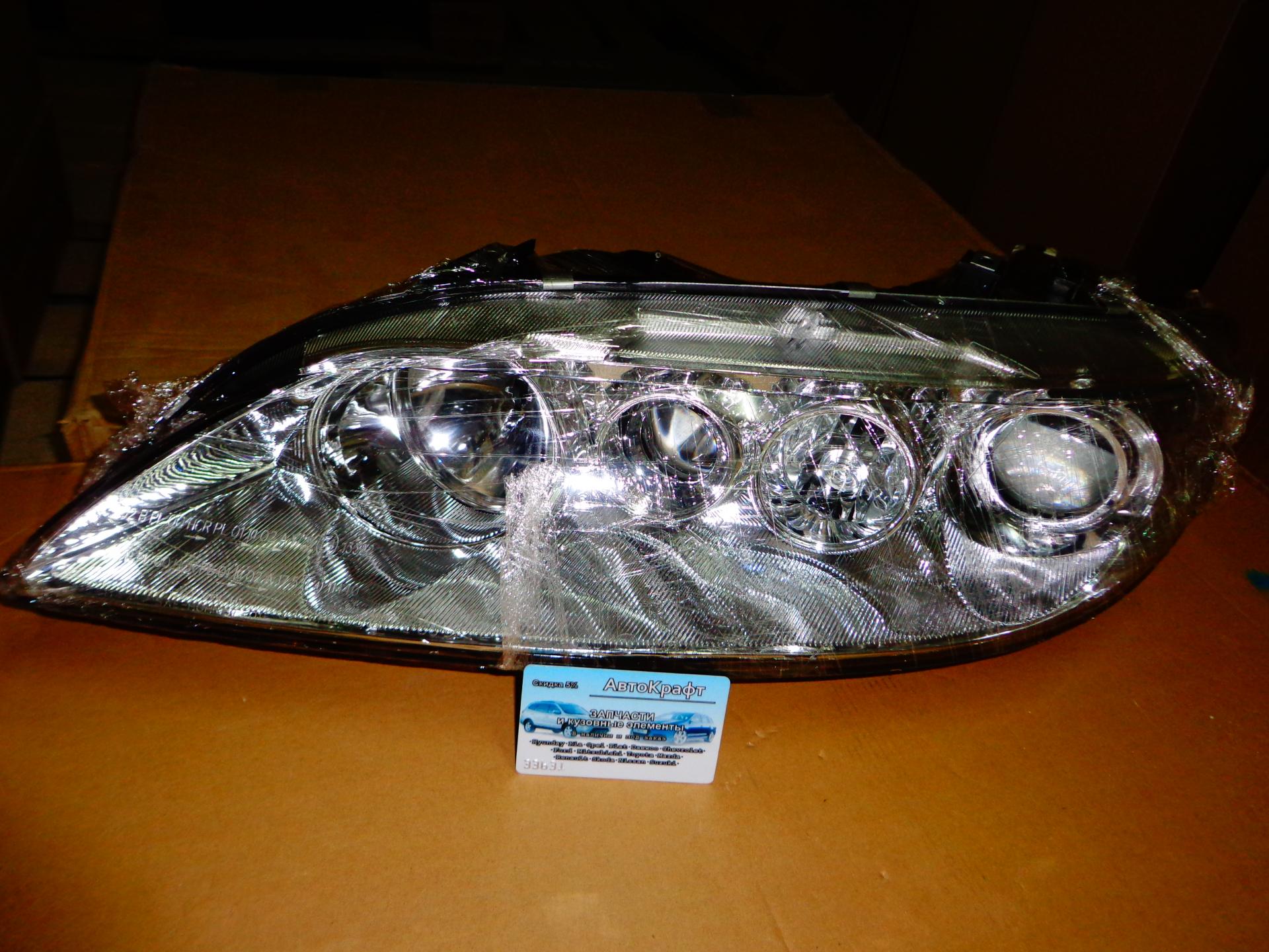 Фара левая под корректор Mazda 6 2002- Фара левая под корректор Mazda 6 2002-