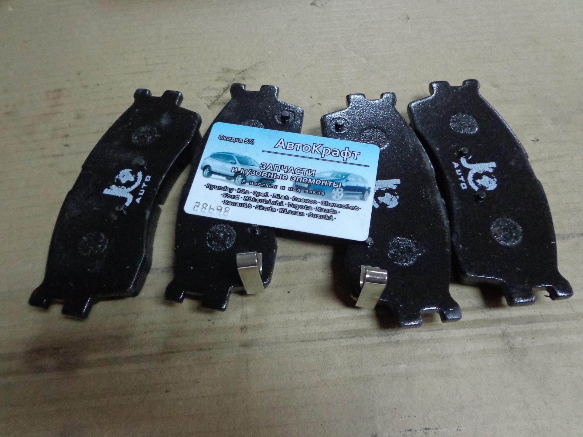 Колодки передние Hyundai Elantra 2006-