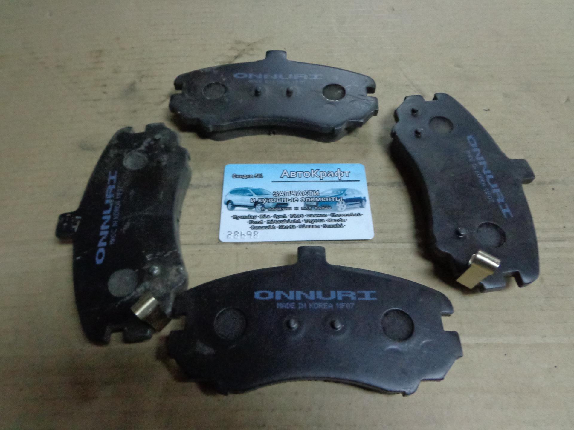 Колодки передние Hyundai Elantra Колодки передние Hyundai Elantra
