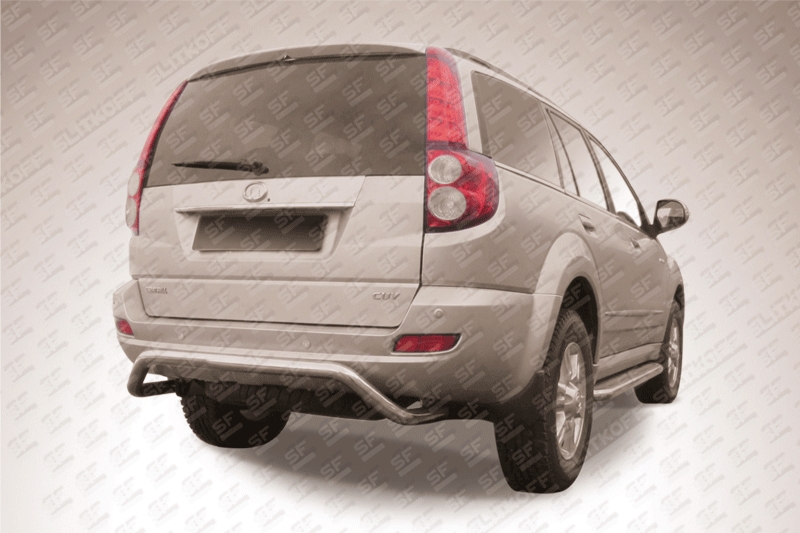 Защита заднего бампера d57 "скоба"  Great Wall H5