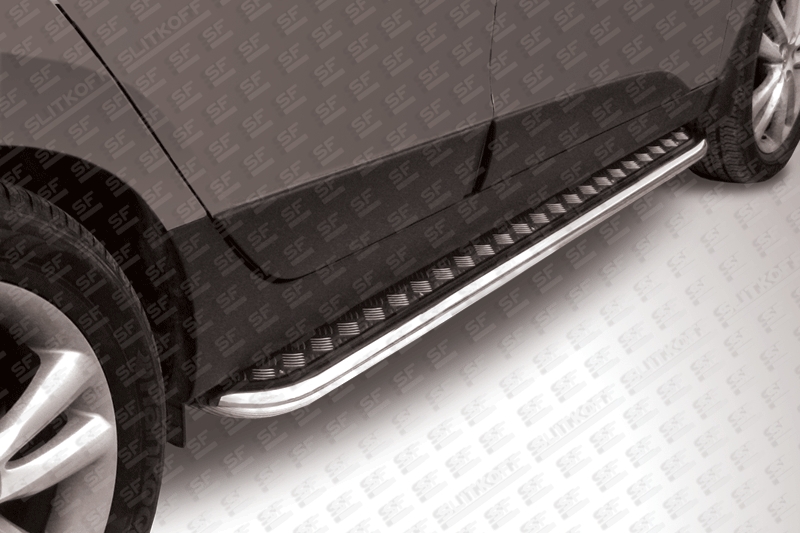Пороги d57 с листом Hyundai IX35