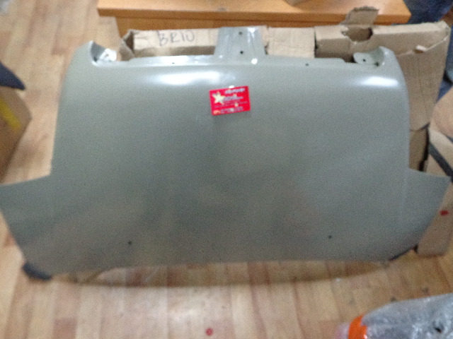 Капот Hafei Brio