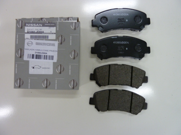 Колодки тормозные передние Nissan Qashqai Колодки тормозные передние Nissan Qashqai