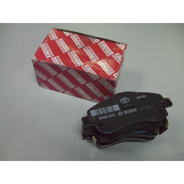 Колодки тормозные передние Toyota, COROLLA 02-