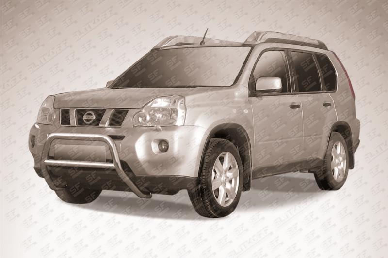 Кенгурятник низкий d57 Nissan X-TRAIL (2007)