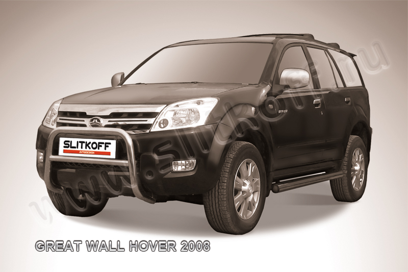 Кенгурятник низкий d57 Great Wall Hover H2 Кенгурятник низкий d57 Great Wall Hover H2