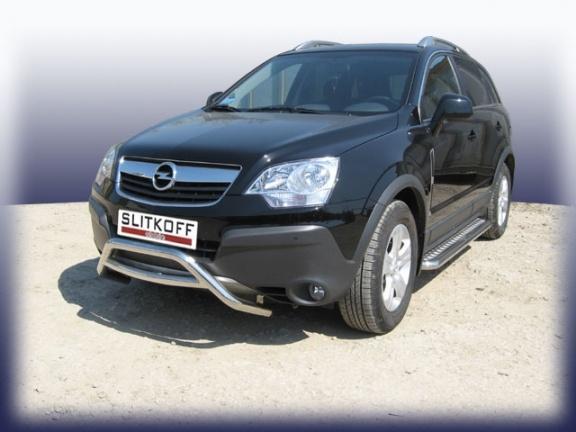 Кенгурятник низкий d57 Opel Antara Кенгурятник низкий d57 Opel Antara